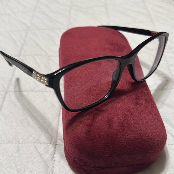 Bvlgari Black Oversized Square Sunglasses
